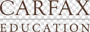 Carfax Education New Logo   Carfax Education Logo  HD Png Download