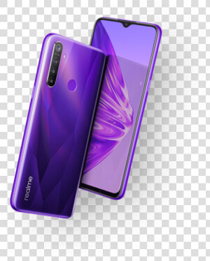 Realme 5 Purple   Oppo Realme 5 Purple  HD Png Download