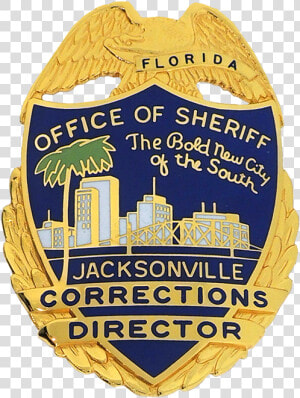 Jacksonville Office Of Sheriff Badge   Jacksonville Police Badge  HD Png Download