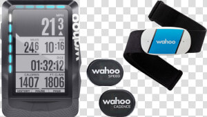 Wahoo Elemnt Gps Computer Bundle   Wahoo Elemnt Cycling Computer Bundle  HD Png Download