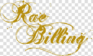 Rae Billing Name   Calligraphy  HD Png Download