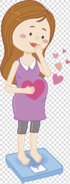 Pregnancy Drawing Woman Dessin Animxe9 Fetus   Mujer Embarazada Dibujos Animados  HD Png Download