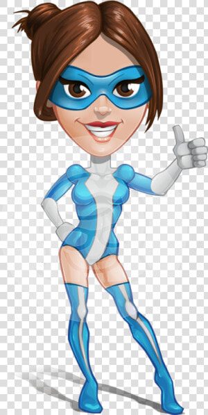 Super Woman Cartoon Vector Hero Character Aka Lily   Woman Superhero Cartoon Characters  HD Png Download