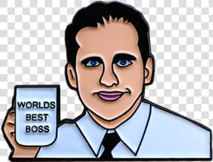 Image Of Michael Scott   Easy Drawing Of Michael Scott  HD Png Download