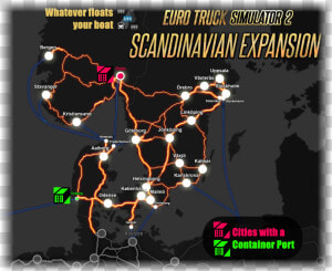 Truck Simulator Wiki   Euro Truck Simulator 2 Italy Map  HD Png Download