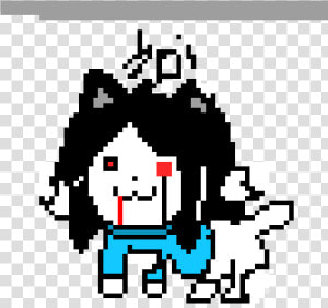 Temmie Pixel  HD Png Download