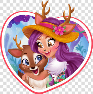 Danessa Deer And Sprint Character Thumbnail characterimage   Enchantimals Characters Danessa Deer  HD Png Download