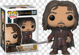 Lord Of The Rings   Funko Pop Lord Of The Rings Aragorn 531  HD Png Download