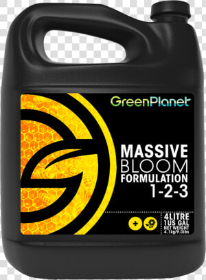 Green Planet Nutrients   Green Planet Massive Bloom Formulation 1 2 3  HD Png Download