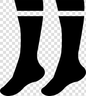 Socks Icon Svg Clip Arts   Black Socks Clipart  HD Png Download