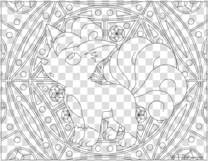 037 Vulpix Pokemon Coloring Page   Vulpix Pokemon Coloring Pages  HD Png Download