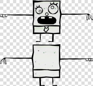 Nicktoons Unite Doodlebob   Png Download   Doodlebob Sprite  Transparent Png