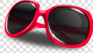 Sun Glasses  Glasses  Dark  Red  Sunglasses  Glass   Sunglasses Clipart  HD Png Download