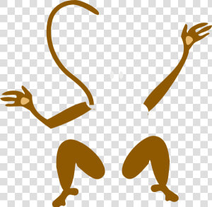 Cartoon Legs Png    Arms Of A Monkey  Transparent Png