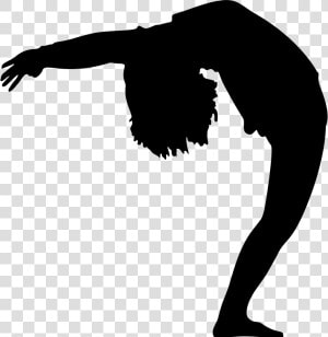 Bending Over Backwards Silhouette  HD Png Download