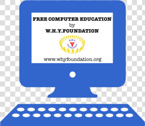 1125 × 1125 In Free Computer Education   Blue Computer Icon Clipart  HD Png Download