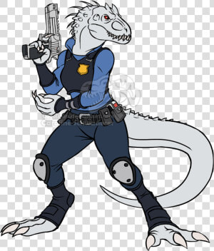 An Anthro Indominus Rex Dressed As Judy Hopps From  HD Png Download