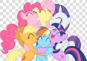 My Little Pony Friendship Is Magic Hug  HD Png Download