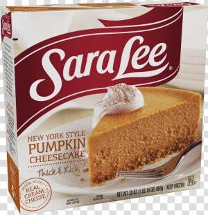 Sara Lee Pumpkin Cheesecake  HD Png Download