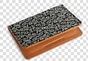 Dailyobjects Tribal Feathers Grey Card Wallet   Wallet  HD Png Download