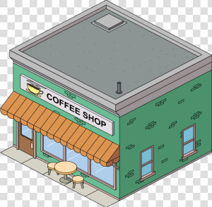 Builing Coffee Shop   Transparent Coffee Shop Png  Png Download