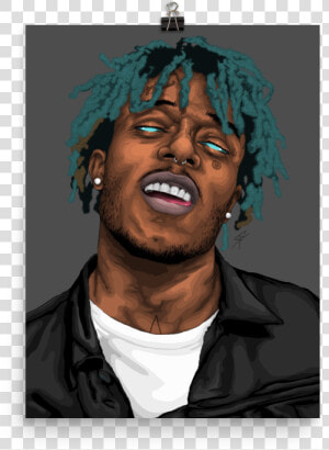 Image Of Lil Uzi Vert Premium Luster Poster   Illustration  HD Png Download