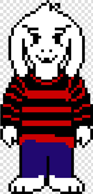 Asriel Colored Sprite  HD Png Download