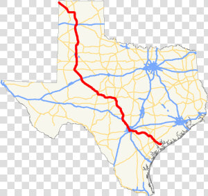 La Salle Route Through Texas  HD Png Download