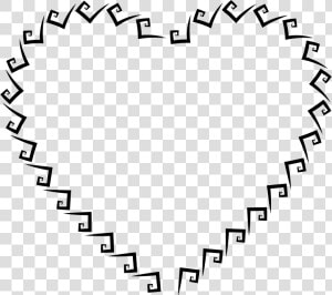 Golden Ratio Spiral Heart Frame   Circle  HD Png Download