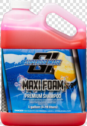 Maxi Foam Car Wash Shampoo   Bottle  HD Png Download