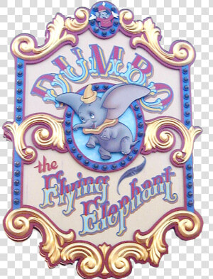 Disney Dumbo O Pinterest   Dumbo The Flying Elephant Sign Disneyland Paris  HD Png Download