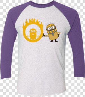 Mad Minion Men S Triblend 3 4 Sleeve   Cv 22 Osprey T Shirt  HD Png Download