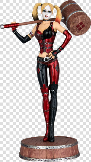 Harley Quinn Arkham Knight Png   Harley Quinn With Hammer  Transparent Png