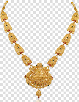 Goddess Lakshmi Engraved Necklace  HD Png Download