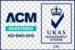 Acm Iso 9001 Logo  HD Png Download