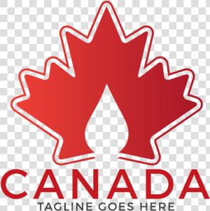 Maple Leaf Canada Logo Design   Maple Leaf  HD Png Download