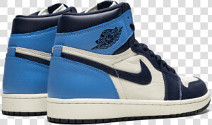 Air Jordan 1 Retro High Unc   Jordan 1 Retro High Obsidian  HD Png Download