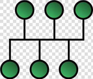 Bus Network   Network Topology Bus  HD Png Download