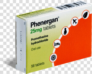 Phenergan Er Et Middel Mod Transportsyge Og Søvnløshed   Phenergan  HD Png Download