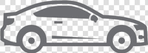 Coupes   Car Clipart Black And White Rav4  HD Png Download