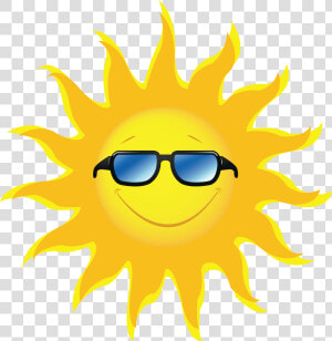 Best Free Sun Transparent Png File   Sun With Glasses Png  Png Download