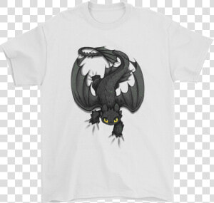 Night Fury Toothless How To Train Your Dragon Shirts   Dragon Crawling  HD Png Download