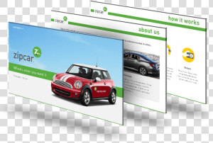 Zipcar Powerpoint Deck   Mini Cooper  HD Png Download