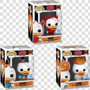 Huey Dewey And Louie Halloween Funko  HD Png Download