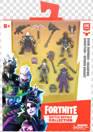 Id63508   Fortnite Battle Royale Collection Squad Pack Dark Bomber  HD Png Download