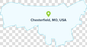 Chesterfield map   Graphic Design  HD Png Download