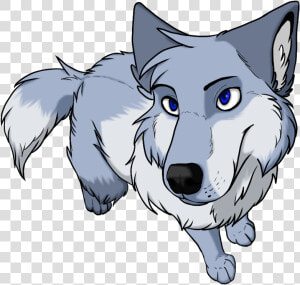 Dog Puppy Baby Wolves Drawing Cuteness   Wolf  HD Png Download