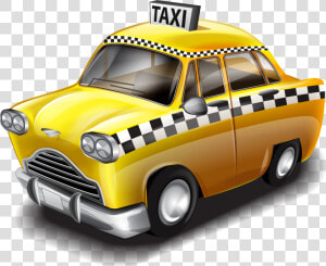 Taxi Cab Clipart Teksi   Blue Taxi Png  Transparent Png