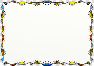 Transparent Doodle Border Png   Bingkai Lucu Png  Png Download