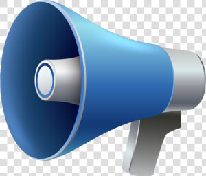 Megaphone Png   Loudspeaker Icon Blue Transparent  Png Download